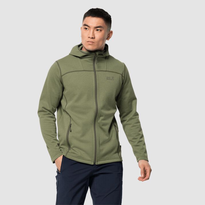 Jack Wolfskin Mens Horizon Sports Jacket Olive 830572HAL